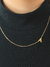 Colar Letra Dourado - comprar online