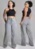 Calça Sarja Sawary Wide Leg - 278087 - BUTIK MODA & BELEZA | Seu look perfeito
