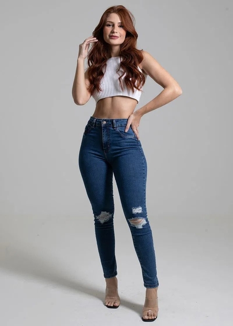 CALÇA JEANS SAWARY PUSH UP - 273605