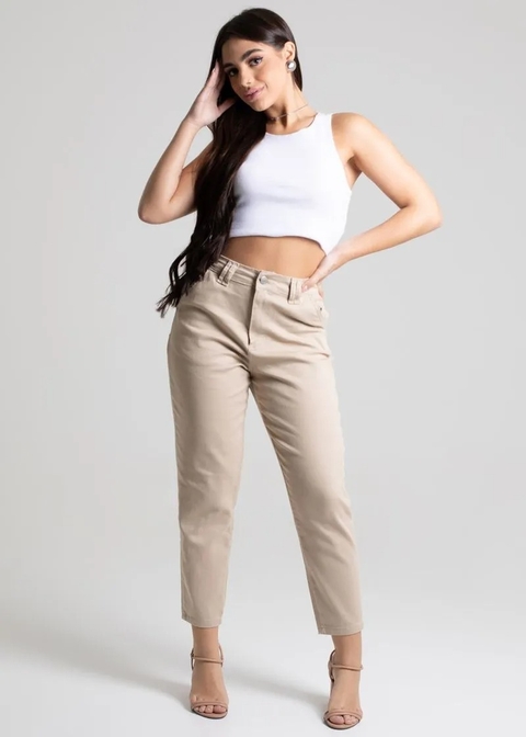 CALÇA SARJA SAWARY MOM - 276799