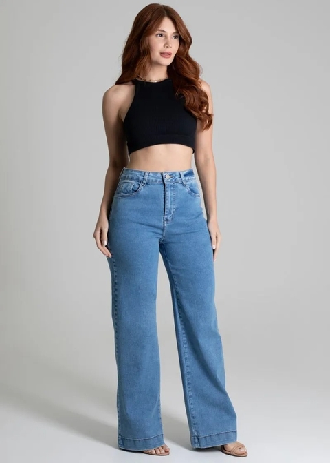 CALÇA JEANS SAWARY WIDE LEG - 277409/279556