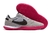 Chuteira Nike Street Gato Futsal IC - Cinza/Rosa