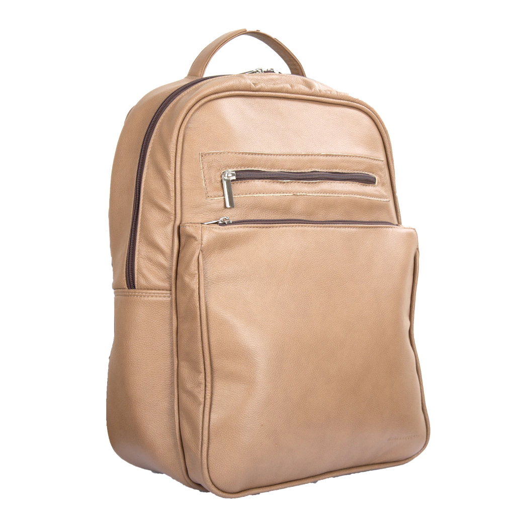 Mochila Viagem -Marrom Claro