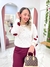 Blusa Tricô MYFT Corações Bordados - loja online