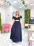 Imagem do Conjunto Algodão Cropped + Saia Bordado Alice Preto