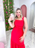 Vestido Longo Princess com Laço Vermelho - Ella’s Fashion Store