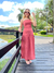 Vestido Midi Cintura Baixa Boho MYFT