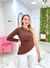 Imagem do Blusa Assimétrica Virgínia Marrom