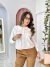 Calça Reta Suede Angel Caramelo - loja online