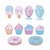 Mini Bloco Adesivo Smart Notes Tutti Frutti 30 folhas