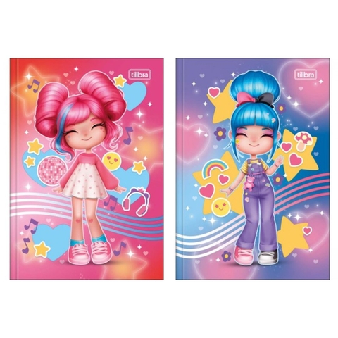 Caderno Brochura Capa Dura 1/4 La Liz