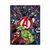 Caderno Brochura Capa Dura 1/4 Avengers - Leve Cereja