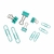 Kit Clipes e Prendedores de Papel Aqua - comprar online