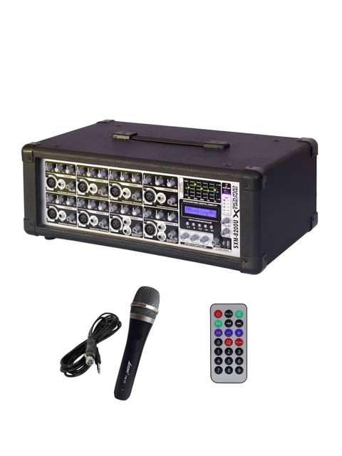 CONSOLA POTENCIADA 8 CANALES SOUND XTREME - SXM8200U