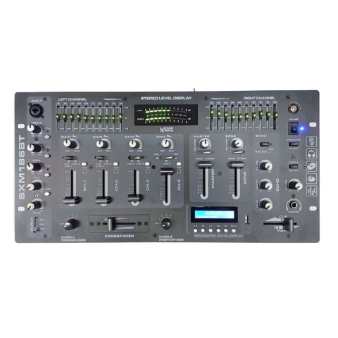MIXER / CONSOLA 4 CANALES ESTEREO SOUND XTREME - SXM186UBT