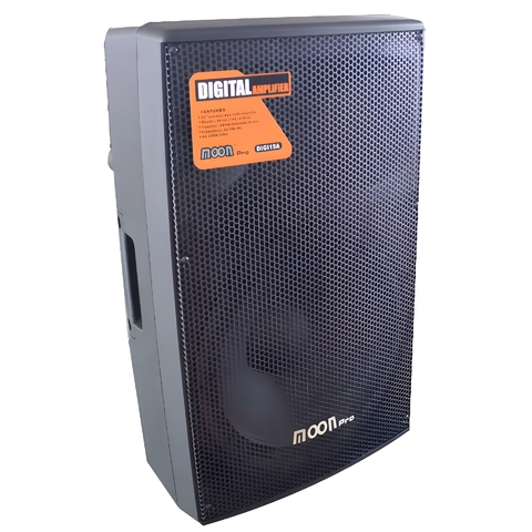 BAFLE POTENCIADO DE 15" CON AMPLIFICADOR DIGITAL C/ BLUEOOTH Y USB MOON - DIGI15AU