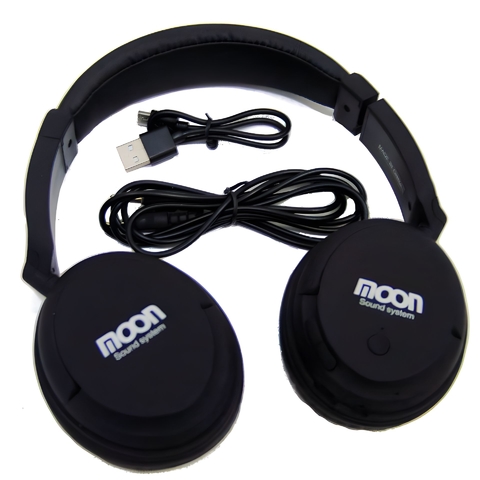 AURICULAR INALAMBRICO CON BLUETOOTH Y MICROFONO MOON AUDIO PRO - MA2400BTB