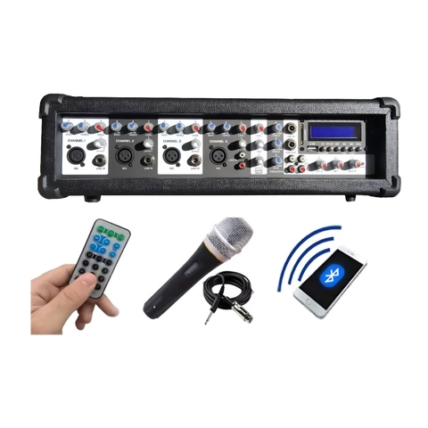 CONSOLA POTENCIADA 4 CANALES SOUND XTREME - SXM4100