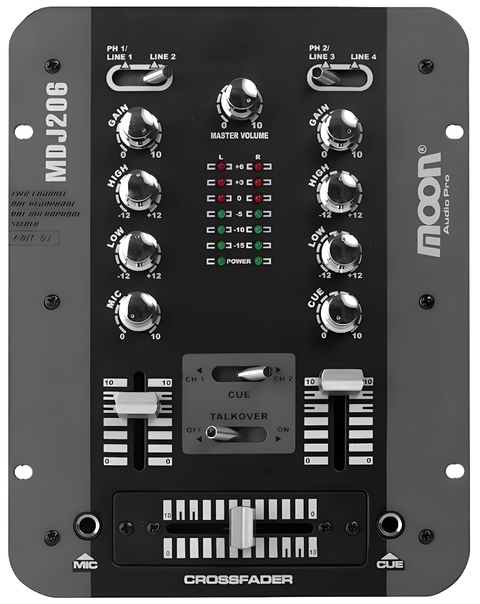 MIXER / CONSOLA 2 CANALES MOON - MDJ206