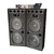 COMBO 19: 2 COLUMNAS 15" + POTENCIA 300W + MIXER 4 CANALES