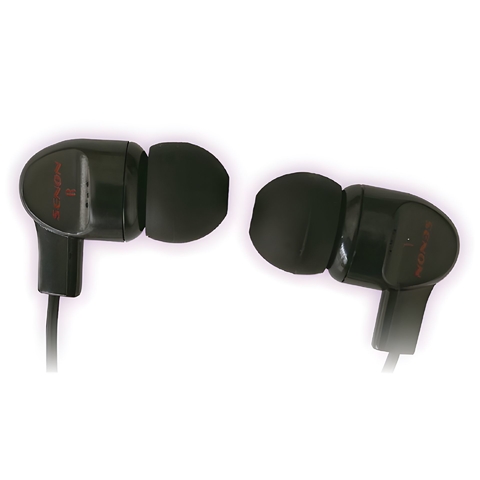 AURICULAR CON CONTROL DE VOLUMEN. NEGRO SENON - ES300B