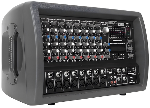 CONSOLA POTENCIADA MOON 8 CANALES C/ USB - M5508USB