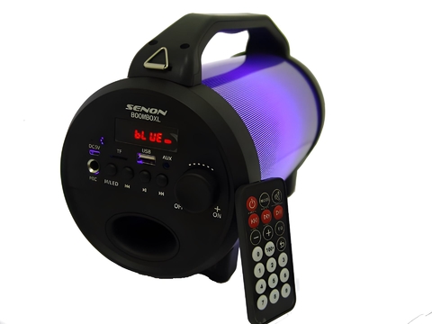 PARLANTE CON BATERIA Y LUCES SENON - BOOMBOXL
