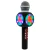 MICRÓFONO SENON Q10 CON BT - KARAOKE -PUERTO-FM-USB/TF-BAT.Y ESTUCHE -NEGRO - Q10B