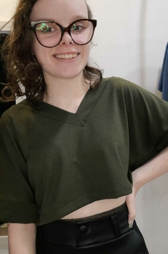 Cropped Básico Verde