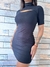 Vestido Fê Canelado - COR DE ROMÃ
