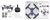 Dron Syma X31 Camera 4K 5G/WiFi/GPS - Azul - comprar online
