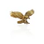 Pin Broche Águia Dourada Botton Lapela Vintage Metal - comprar online