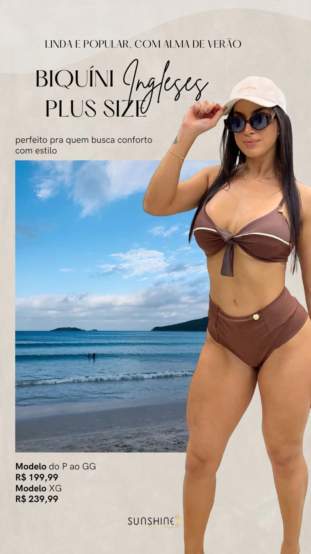 CONJUNTO INGLESES PLUS SIZE