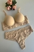 CONJUNTO ANA PLUS SIZE MICROFIBRA E RENDA COM ELÁSTICO EMBUTIDO NA BASE
