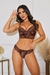 CONJUNTO CROPPED EM CIRRÊ COM RECORTES EM RENDA 3016 - comprar online