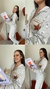Pijama Manga Longa Abertura Frontal Com Calça-040419 na internet
