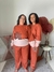 Pijama Manga Longa Com Calça Em Moletinho- 040408 na internet