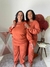 Pijama Manga Longa Com Calça Em Moletinho- 040410