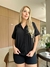 Pijama Meia Manga Com Shorts Em Viscolycra Feminino – 100119