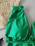 PLUS SIZE MAIO TRAÇADO NAS COSTAS COM TRANÇA NA PARTE DA FRENTE E DETALHE DOURADO NO DECOTE - comprar online