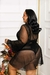 ROBE SENSUAL EM TULE E RENDA 3096 - TARRÊ