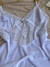 CAMISOLA GABI LIGANETE E RENDA SEM BOJO DETALHES EM TULE Ref.: 2839