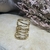 Anel Voltas Larga Ouro 18K