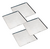 4x Bandejas/assadeiras 35x35 Perfuradas P/minicov Prática (Kit) - comprar online