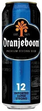 Oranjeboom 12 super strong lata x 500ml.