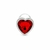 Plug Anal Metal Con Joya Corazon Small
