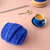 Pañuelito azul tejido en dos agujas - mini - comprar online