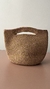 Canasta Chica - mostaza y rosa - comprar online