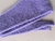 Pañuelito violeta tejido en dos agujas - tienda online
