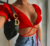 Cropped top de Viscose decote Princesa - Moda gringa - G&V Styles